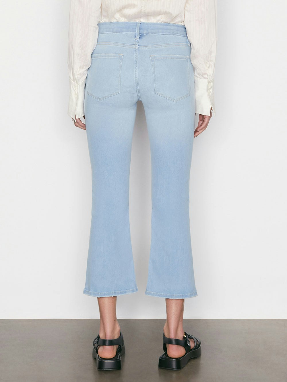 jeans back view